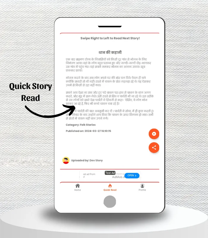 StoryTime - Story Sharing App Source Code | Get the complete app source code by Droid Dev Solutions