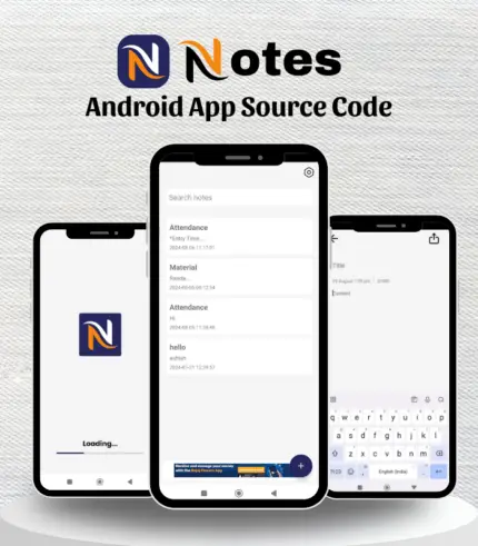 Notes App Source Code | Get the complete app source code by Droid Dev Solutions
